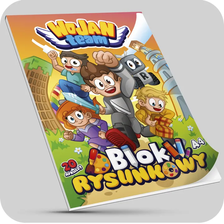 BLOK RYSUNKOWY WOJAN TEAM