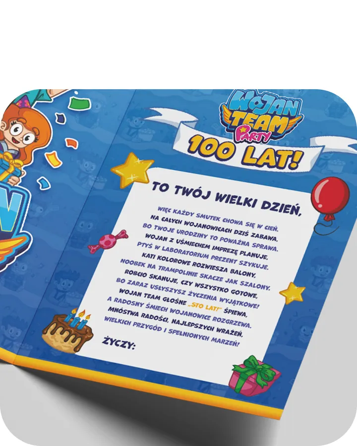 ŻYCZENIA OD WOJAN TEAM