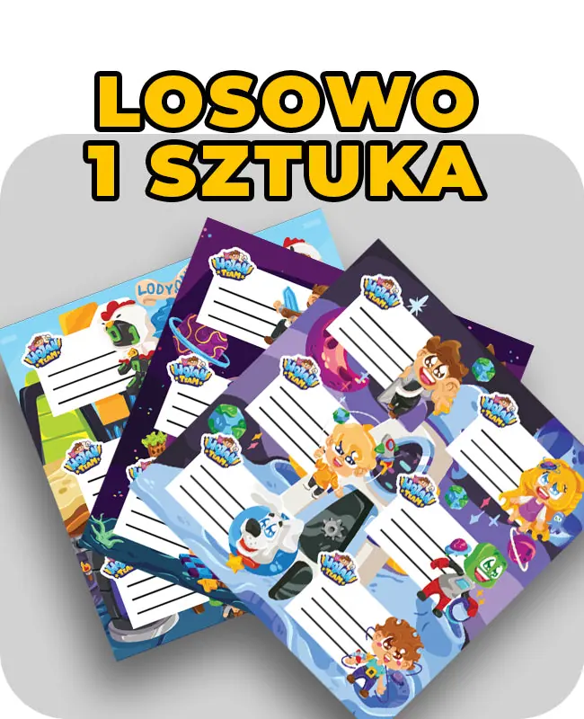 NAKLEJKI SZKOLNE – 6 SZTUK!