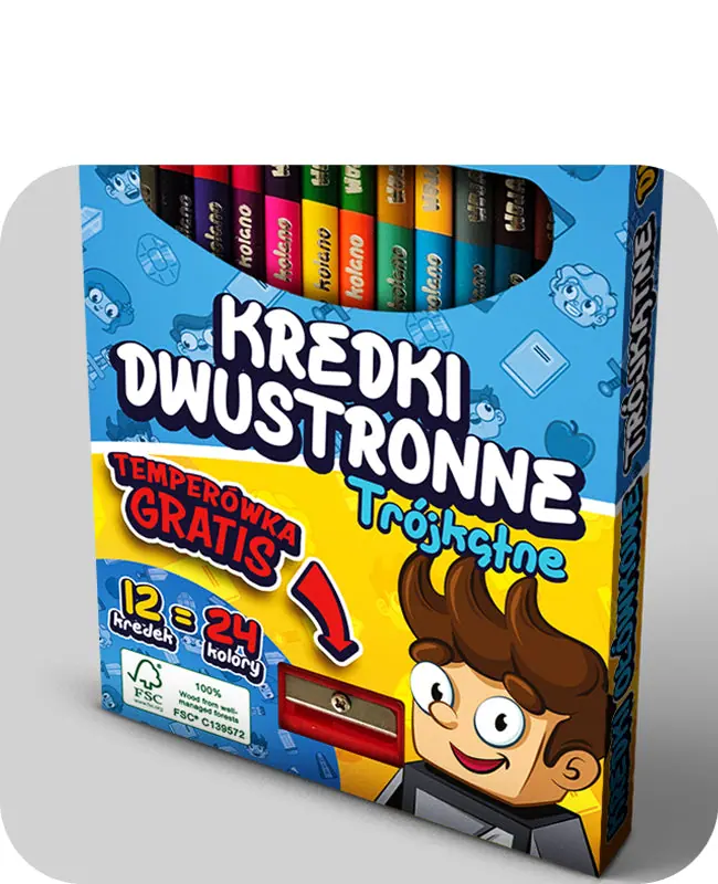 24 KOLORY KREATYWNEJ ZABAWY