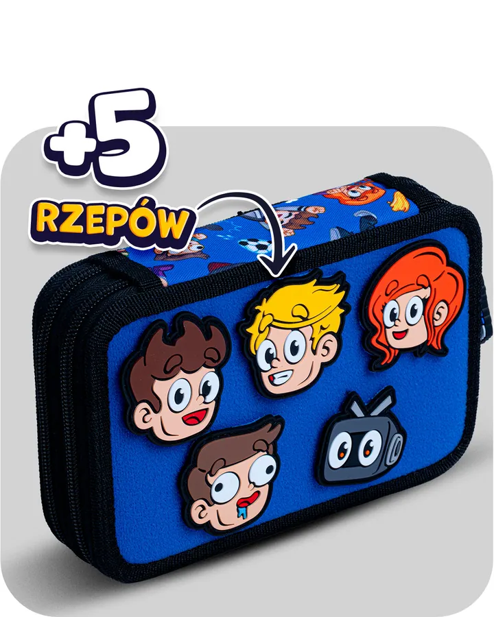 PERSONALIZUJ PIÓRNIK ZA POMOCĄ RZEPÓW