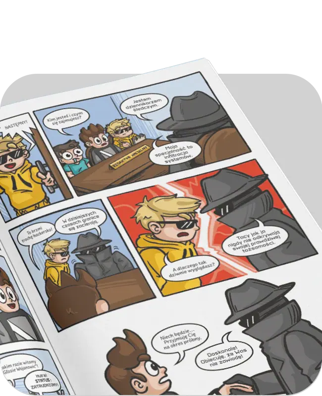 KOMIKS W NOWEJ ODSŁONIE NUMERU „GŁOS WOJANOWIC 2"
