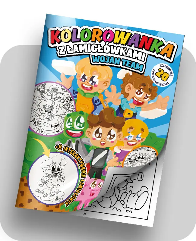 🎨 Koloruj, rozwiązuj, baw się!