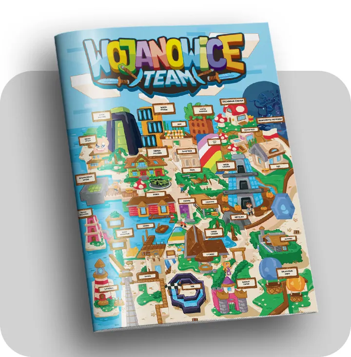 Zeszyt Mapa Wojanowice