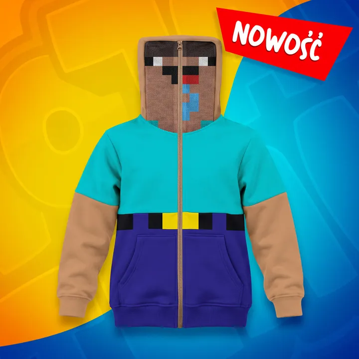 Bluza skin Noobka full zip