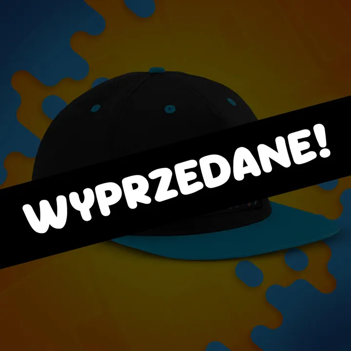 Czapka z daszkiem snapback - Wojan Team naszywka - niebieska