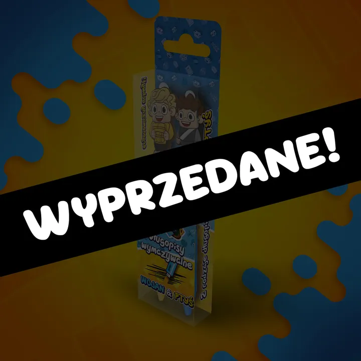 Długopisy wymazywalne Wojan Team 2 sztuki 2025