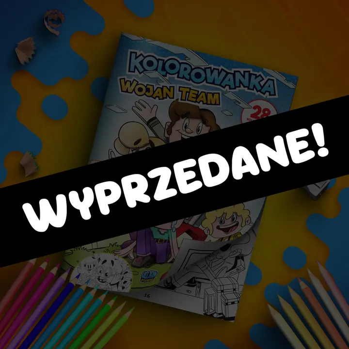 Kolorowanka Wojan Team - 28 stron do kolorowania!