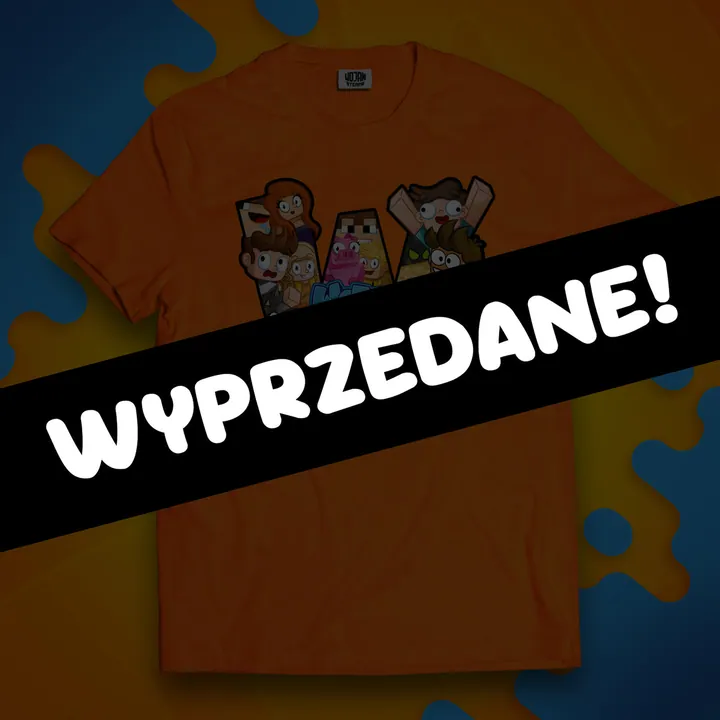 Koszulka „W” jak Wojan Team - pomarańczowa