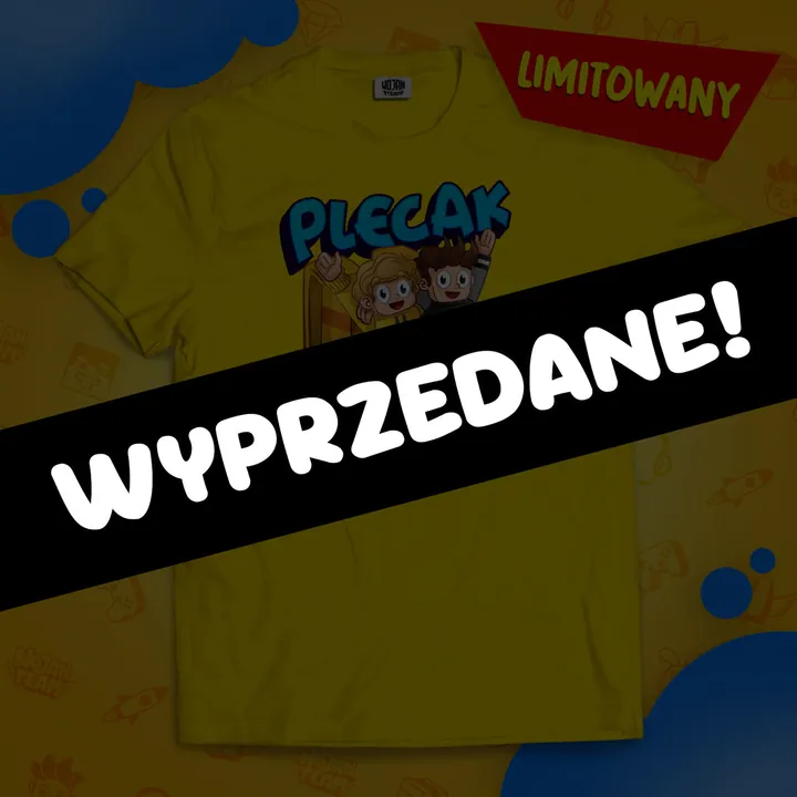 Koszulka „Plecak” - żółta
