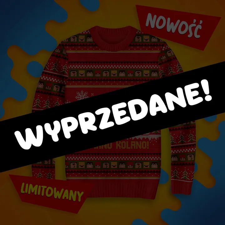 Świąteczny sweter Wojan Team 2025
