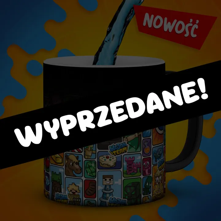 Magiczny kubek mozaika Wojan Team biały