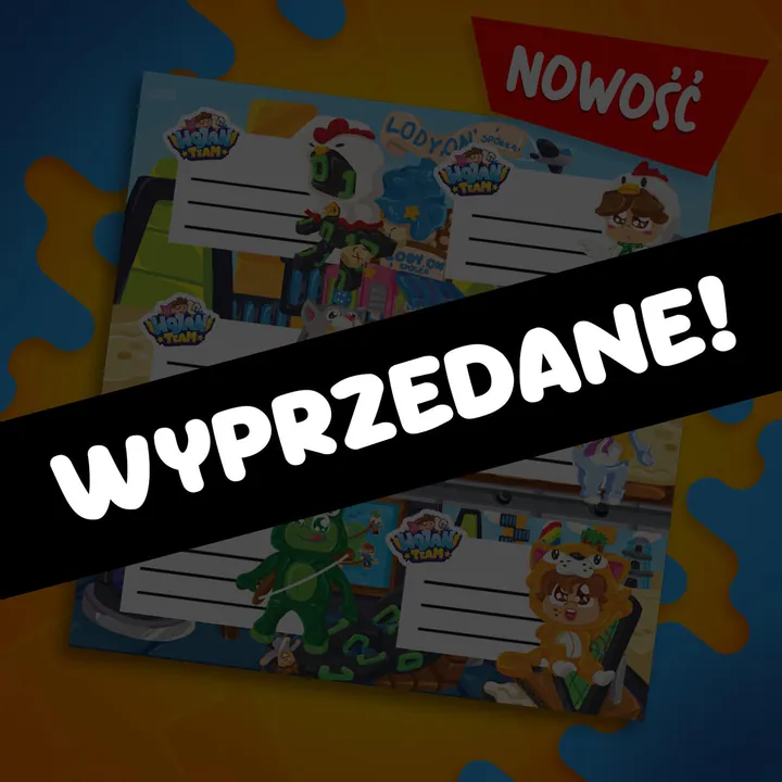 Naklejki szkolne 2024 - Wojanowice - 6 sztuk