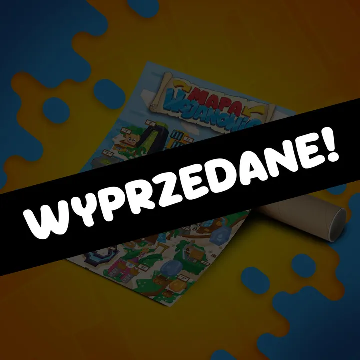 Plakat mapa Wojanowice