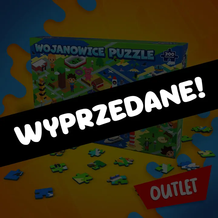 Puzzle świat Wojanowic - 300 elementów