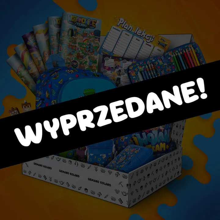 Zestaw szkolny retro Wojan Team 2025