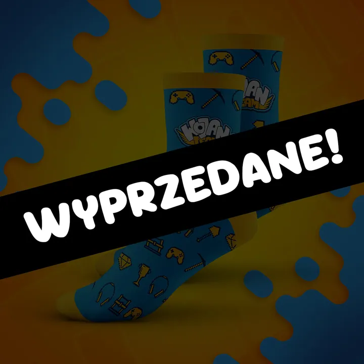 Skarpetki Premium Wojan Team - niebieskie
