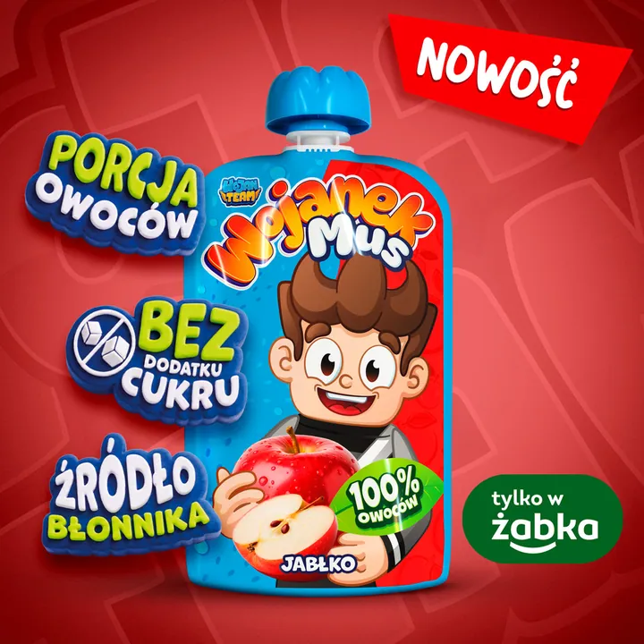 Wojanek mus - jabłko
