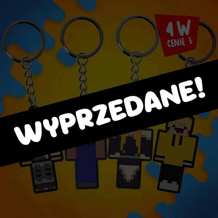 Zestaw breloków Wojan Team