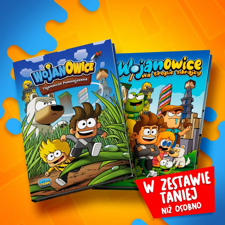 Zestaw komiksów Wojanowice - na tropie zdrajcy + tajemnicze pomniejszenie