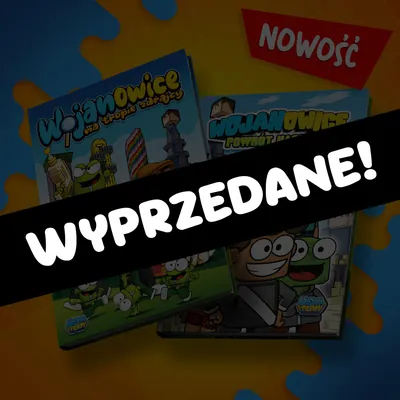 Zestaw komiks Wojanowice: na tropie zdrajcy + komiks Wojanowice: powrót hackera