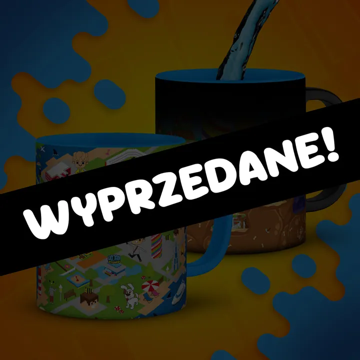 Zestaw kubków Wojana - magiczny mozaika + świat Wojanowic