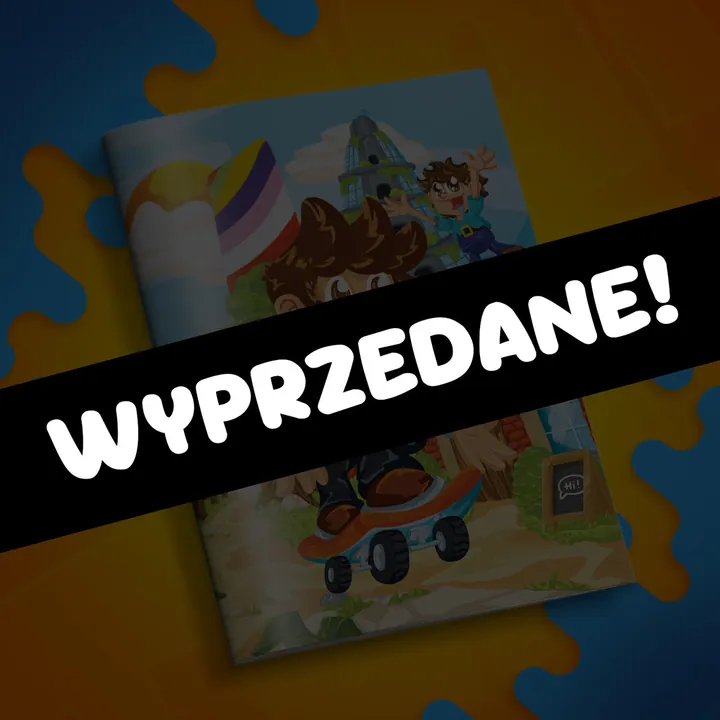 Zeszyt w kratkę A5 - 32 kartki - Wojan na desce