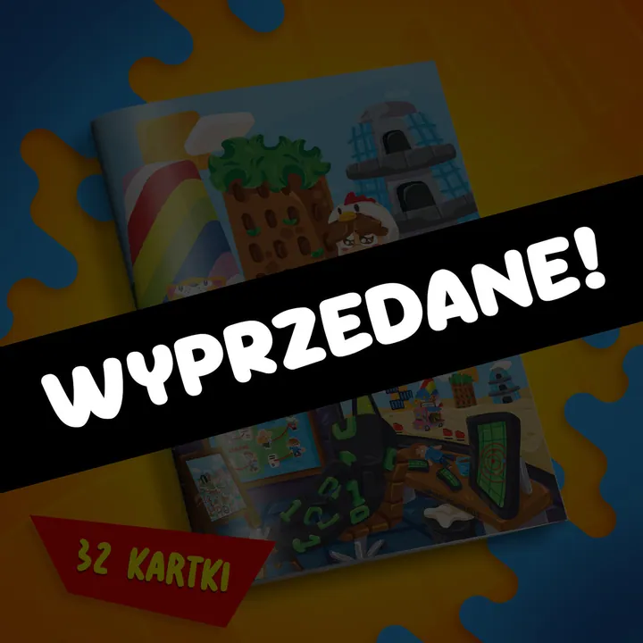 Zeszyt w kratkę A5 - 32 kartki - Wojanowice w opałach - 2024